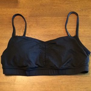 Lululemon black sports bra size 8